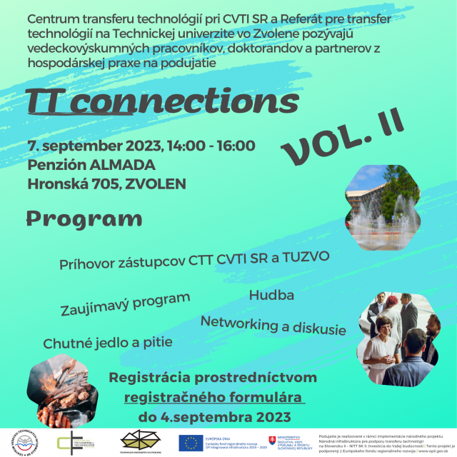 Pozvanka TT Connections VOL II. ZVOLEN