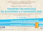 Videozáznam z konferencie Transfer technológií na Slovensku a v zahraničí 2018