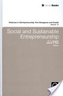 Social and sustainable entrepreneurship